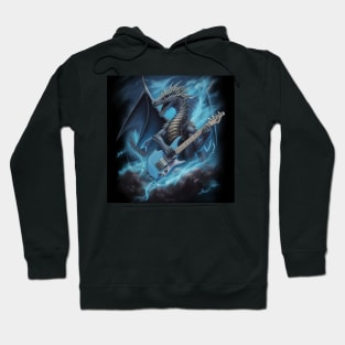 Lightning Dragon Rockin Out Hoodie